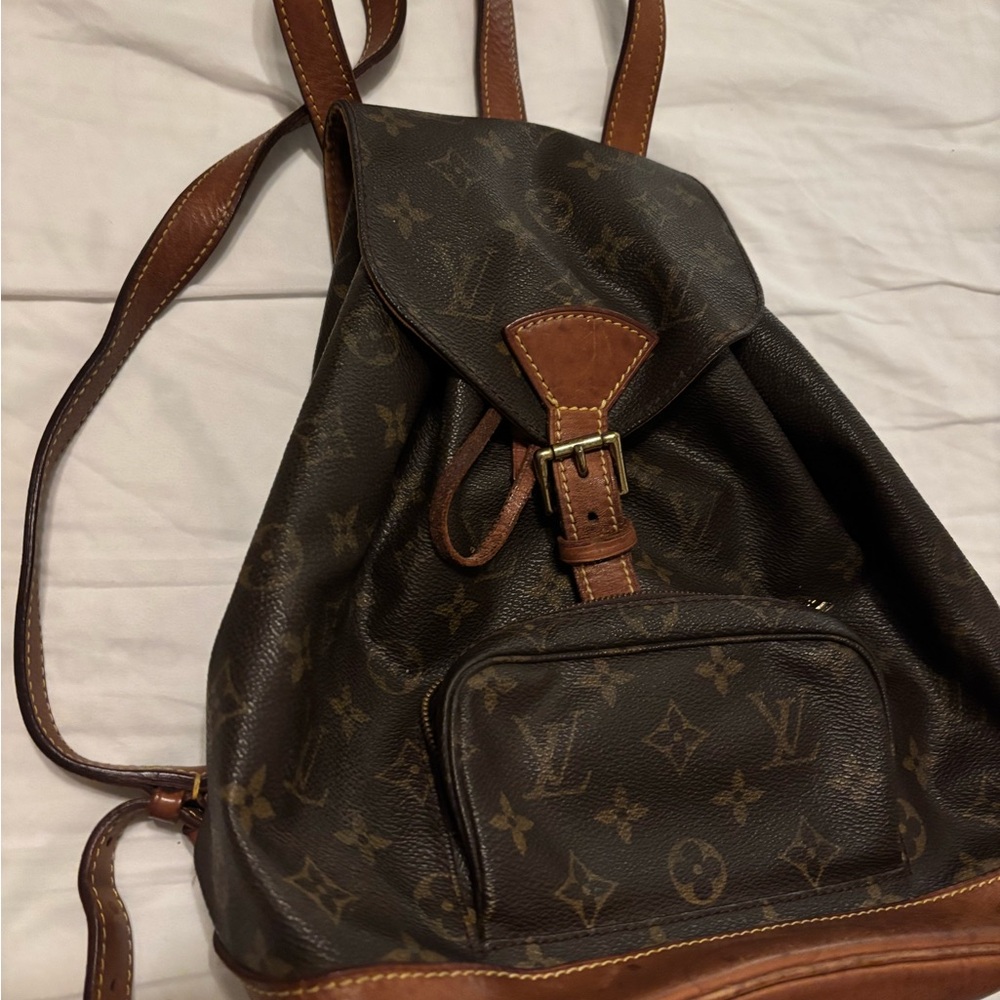 Louis Vuitton Brown Monogram Backpack